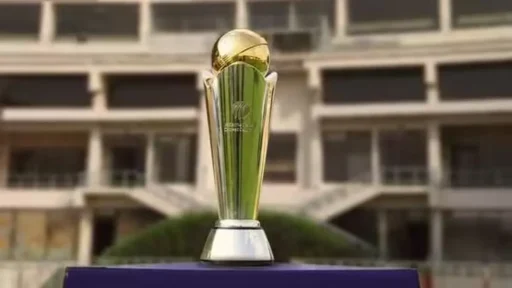 2023 ICC Cricket World Cup Trophy on display