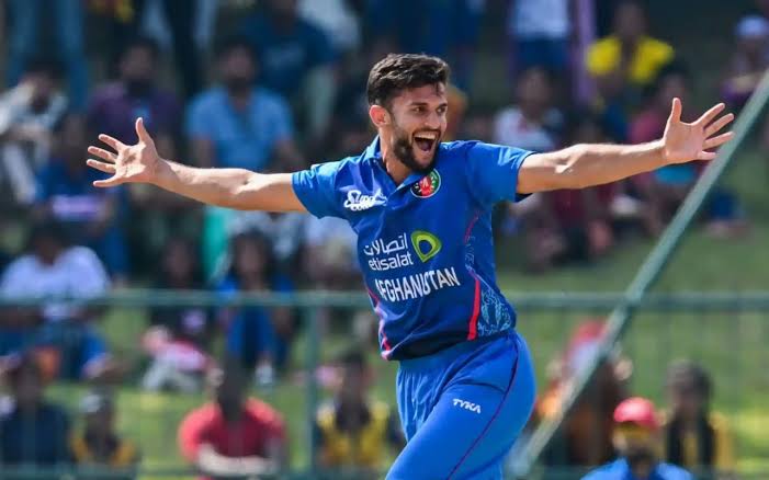 Afghanistan cricketer celebrating during a match