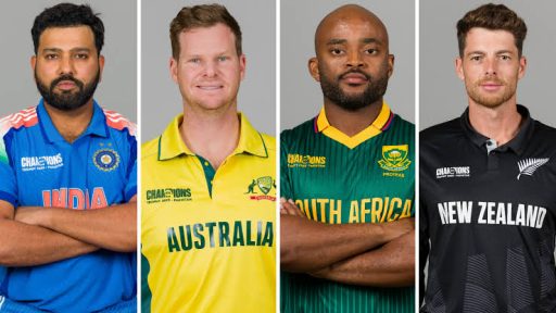 Cricketers from India, Australia, South Africa, New Zealand