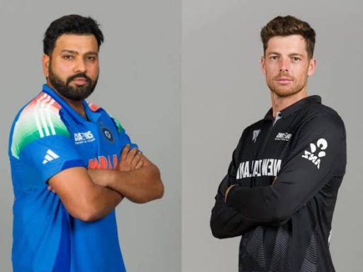 Two cricket players in national team uniforms standing